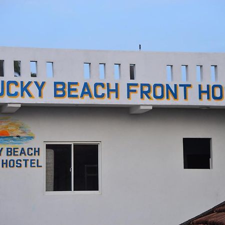 Lucky Beach Front Hostel Hikkaduwa Kültér fotó