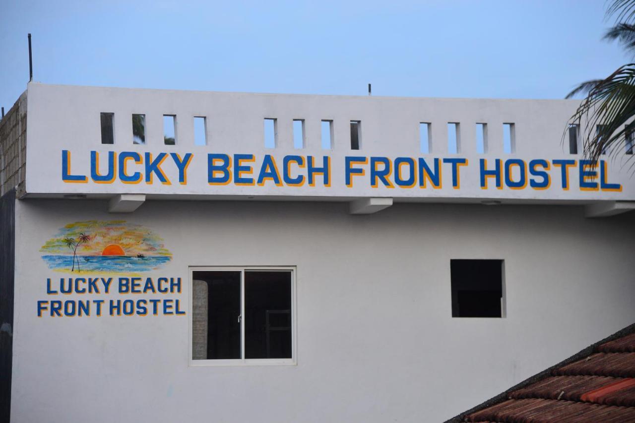 Lucky Beach Front Hostel Hikkaduwa Kültér fotó